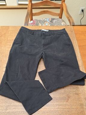 Topman Black Casual Chino Pants